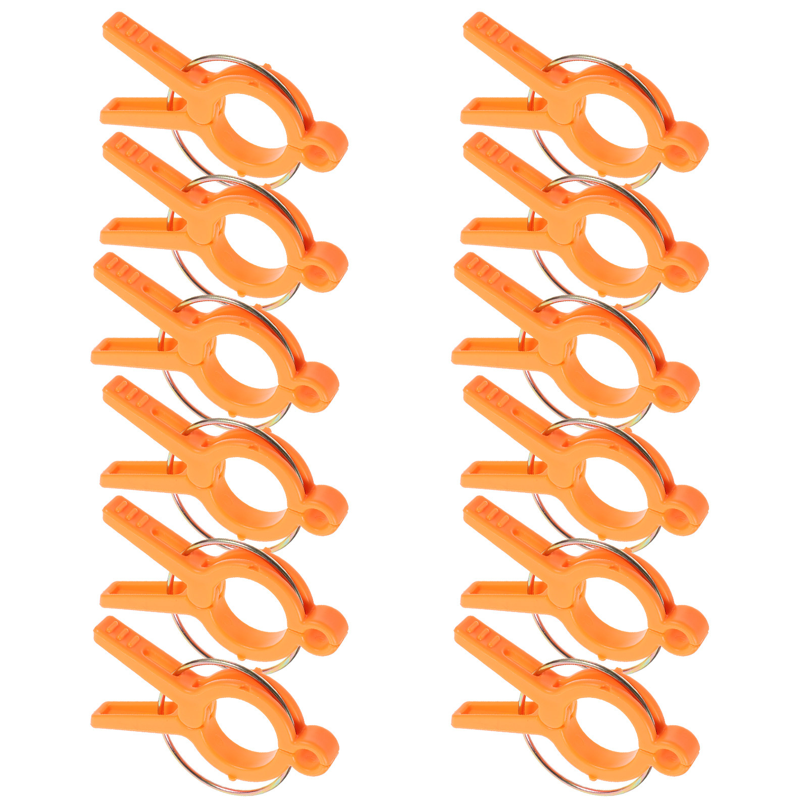 Vine Climbing Plastic - 12 Stück Pflanzenstützclips für Kletterpflanzen, Gartenspalier,