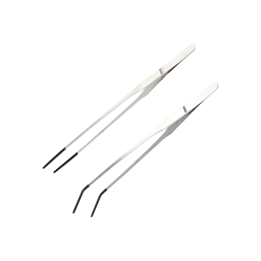 Feeding Tong Stainless - Edelstahl-Pinzette für Aquarien, Gummikopf, 27 cm,