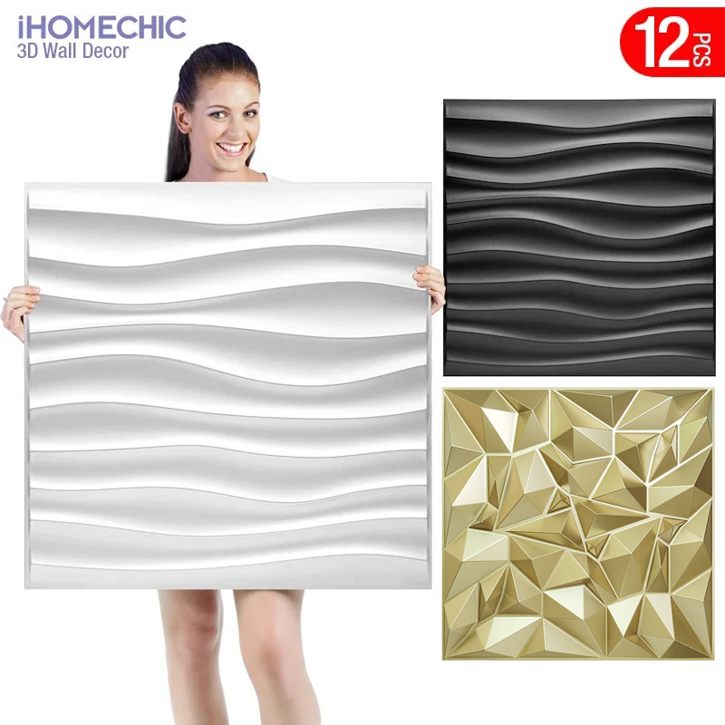 12 Stück 50 x 50 cm Champagner – Pvc Panel Background Bewertung und Preis