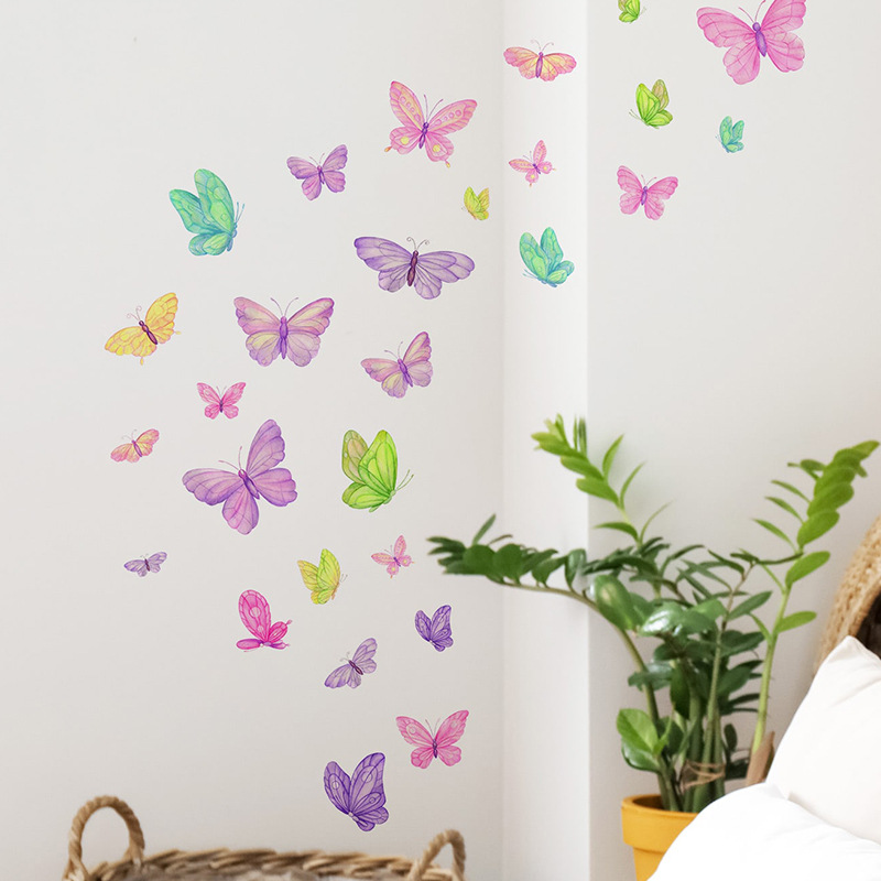 Romantische Schmetterling Wand – Pvc Panel Background Bewertung und Preis