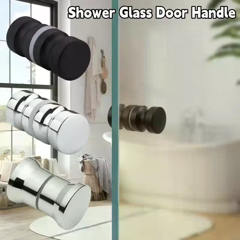 Stilvoller Duschglas-Türgriff, – Glass Door Hinge Bewertung und Preis