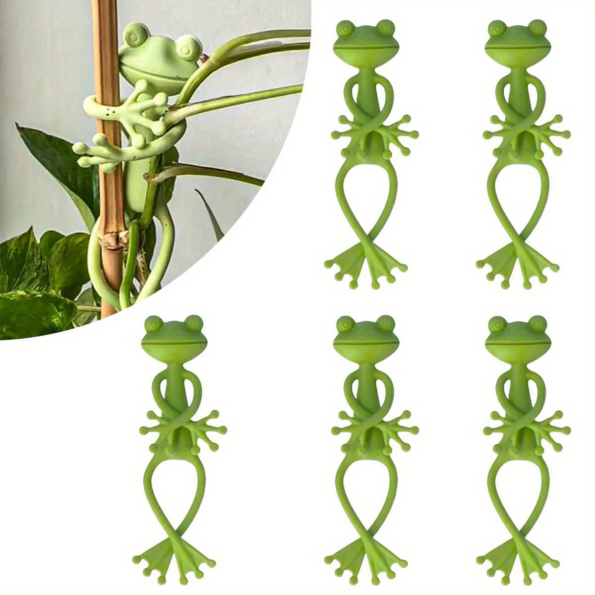 Kreative Grüne Frosch-Pflanzen – Vine Climbing Plastic Bewertung und Preis