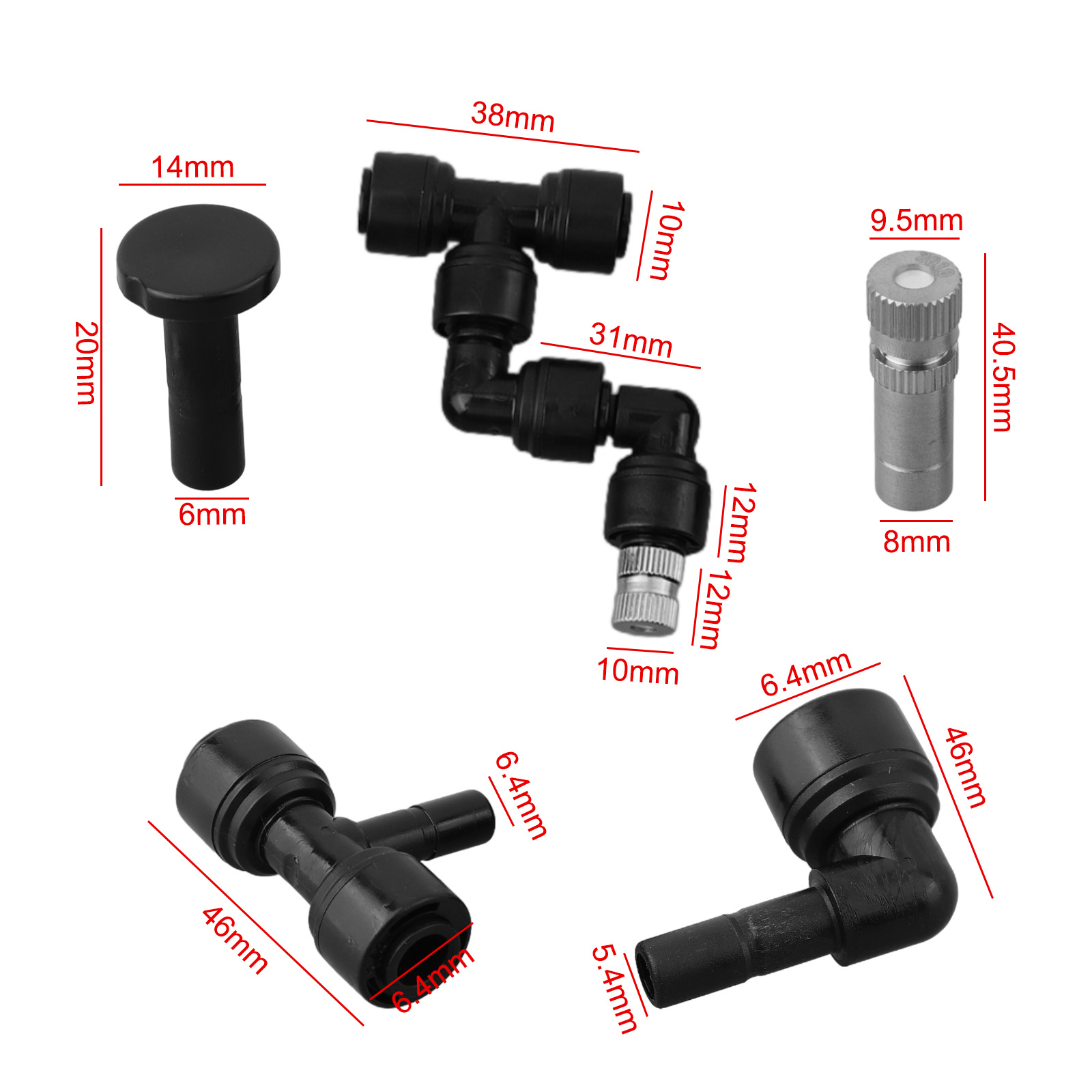 Kunststoff- und Metall-Sprühne – Misting Nozzle Reptile Bewertung und Preis