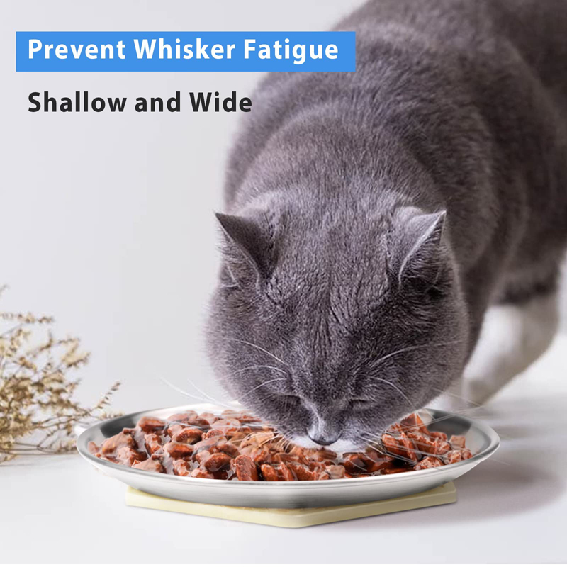 Benepaw Edelstahl flache Katze – Royal Canin Food Medium Bewertung und Preis