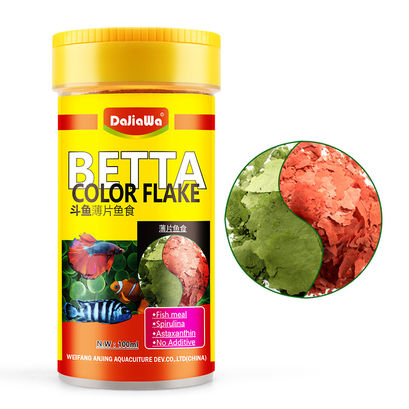 DaJiaWa Spirulina-Flockenfisch – Tetra Food Goldfish Flakes Bewertung und Preis